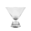 A 10oz stemless martini glass.