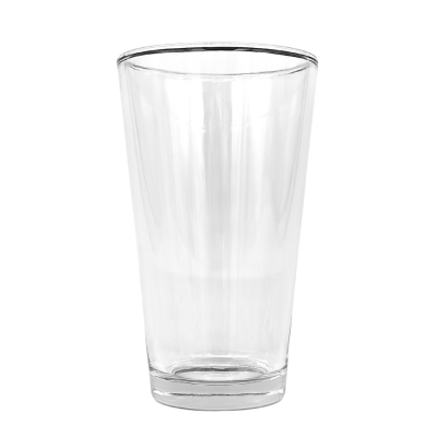 A 16oz pint glass.