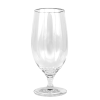A 17oz water goblet with a large cup and short stem.