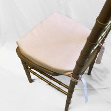 light pink chiavari cover