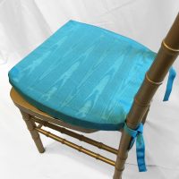 turquoise bengaline cushion cover