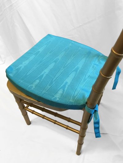 turquoise bengaline cushion cover