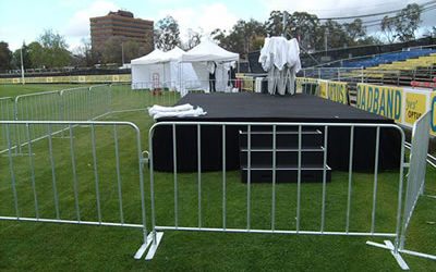 Bleachers and Stages for Graduation