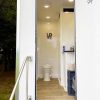 Deluxe Portable Restroom entrance-A to Z party rental