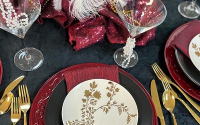 Red: The Classic Color for Holiday Tablescapes